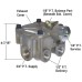 R-14H Relay Valve - Horizontal Delivery ports